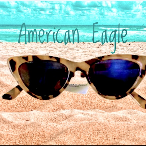 American Eagle Outfitters Accessories - Cat-eye Sunglasses by American Eagle, Tortoise Shell frames, NEW